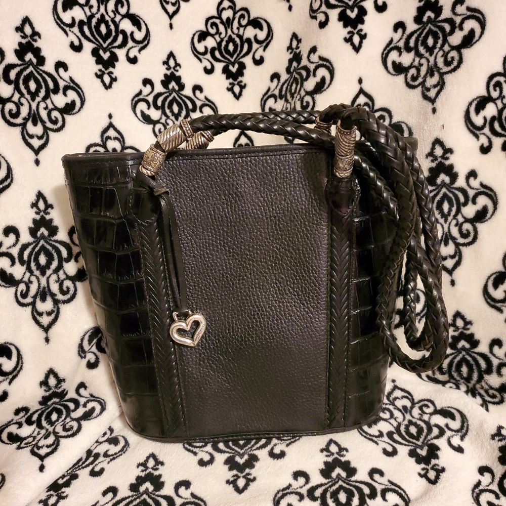 Brighton Black Bucket handbag. Mint condition.